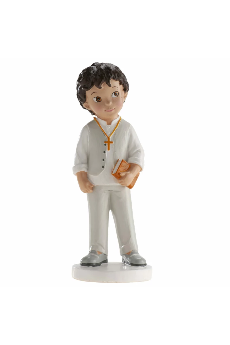Communion Boy Cake Topper Bruno - 16cm