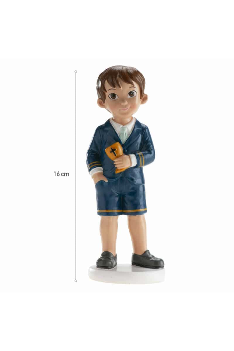 Communion Boy Cake Topper Blas - 16cm