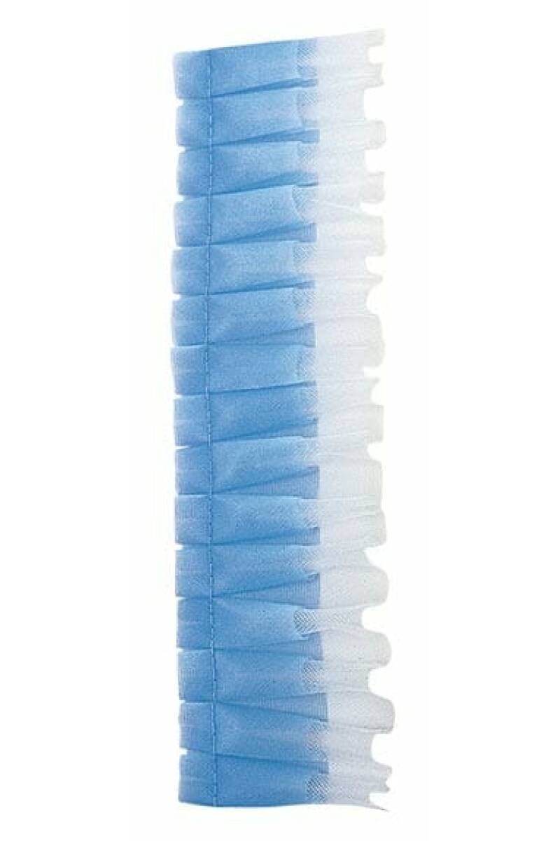 Cake Ribbon Blue & White (H 5.5cm) - Price Per Meter