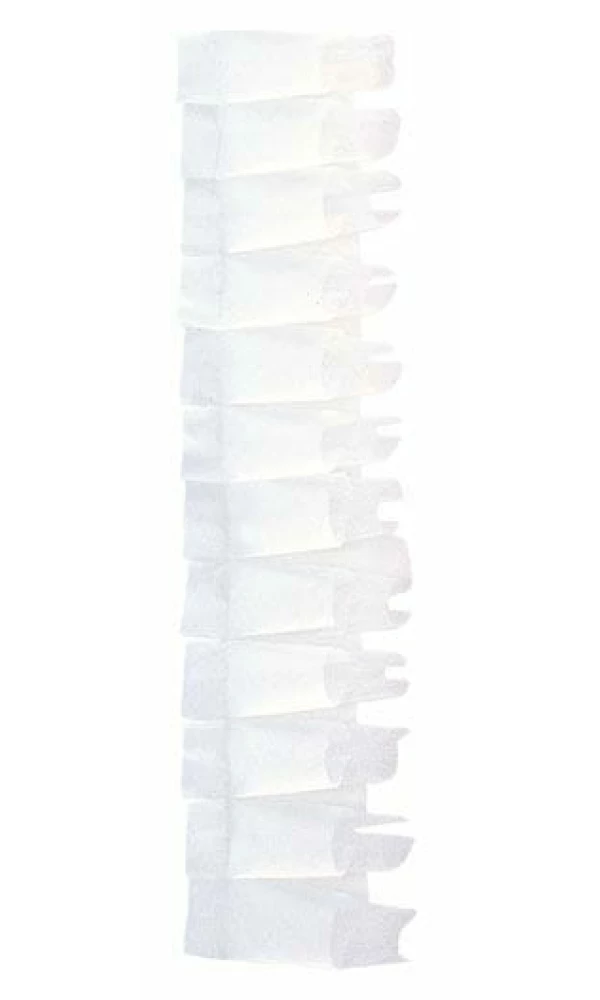 Cake Ribbon White (H 5.5cm) - Price Per Meter