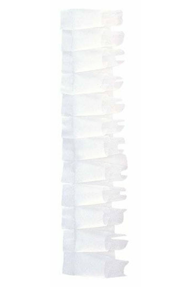 Cake Ribbon White (H 5.5cm) - Price Per Meter