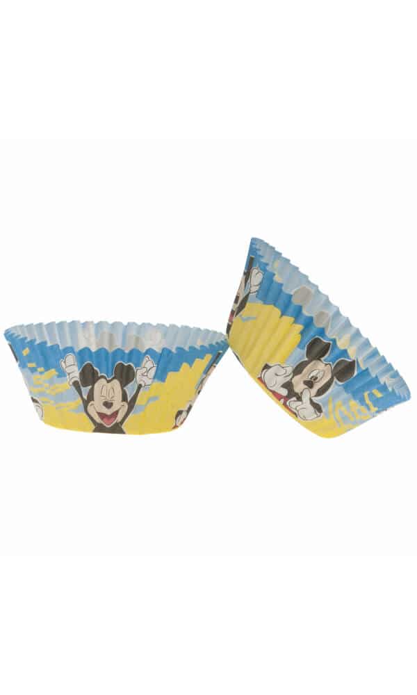 Disney Mickey Cupcake Paper Capsules Ø 5cm x  H 3cm - 25pk