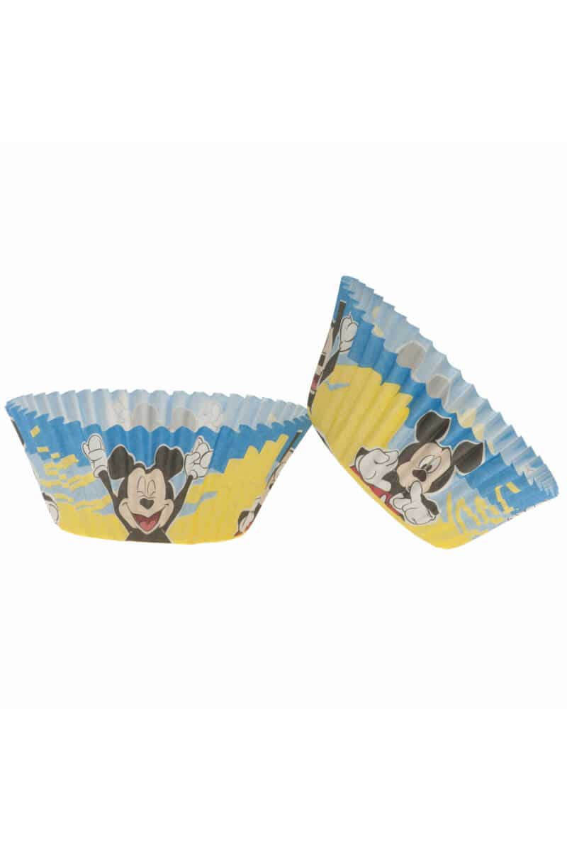 Disney Mickey Cupcake Paper Capsules Ø 5cm x  H 3cm - 25pk