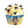 Disney Mickey Cupcake Paper Capsules Ø 5cm x  H 3cm - 25pk