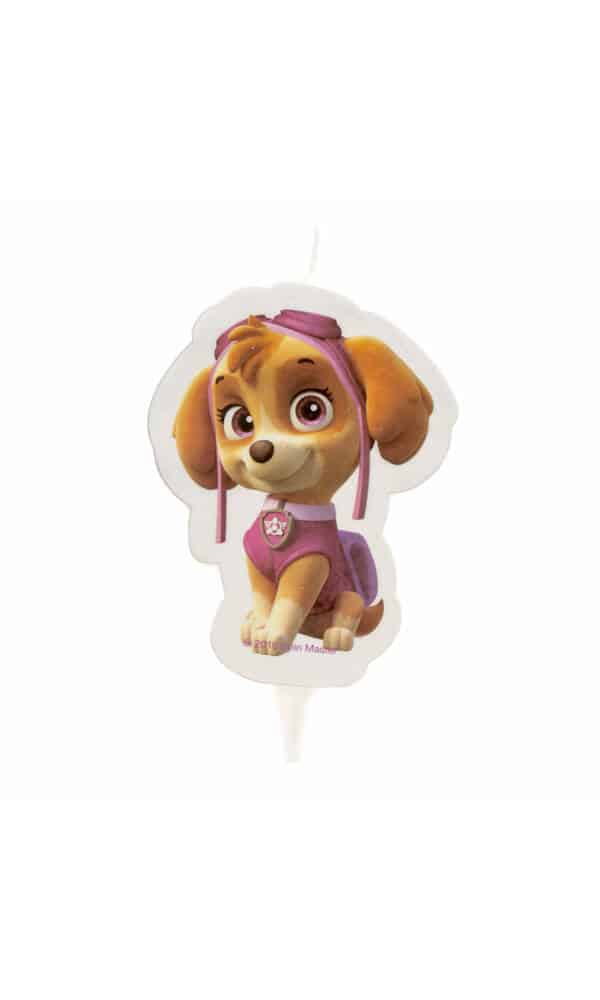 Paw Patrol Skye 2D Birthday Candle - 7.5cm