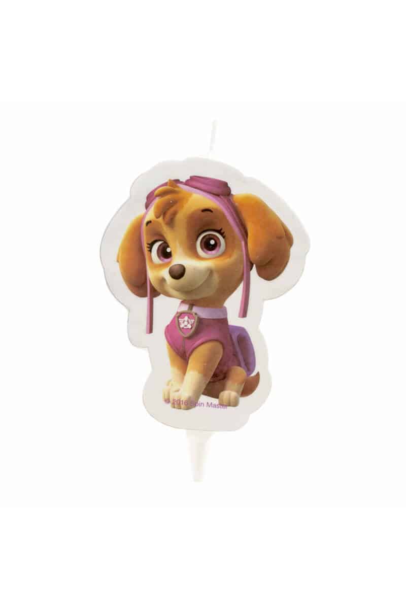 Paw Patrol Skye 2D Birthday Candle - 7.5cm