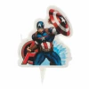 Avengers Captain America 2D Birthday Candle - 7.5cm