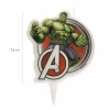 Avengers Hulk 2D Birthday Candle - 7.5cm
