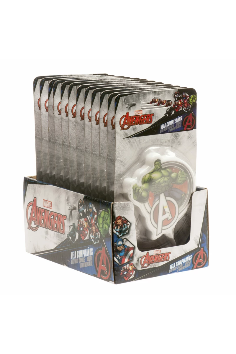 Avengers Hulk 2D Birthday Candle - 7.5cm