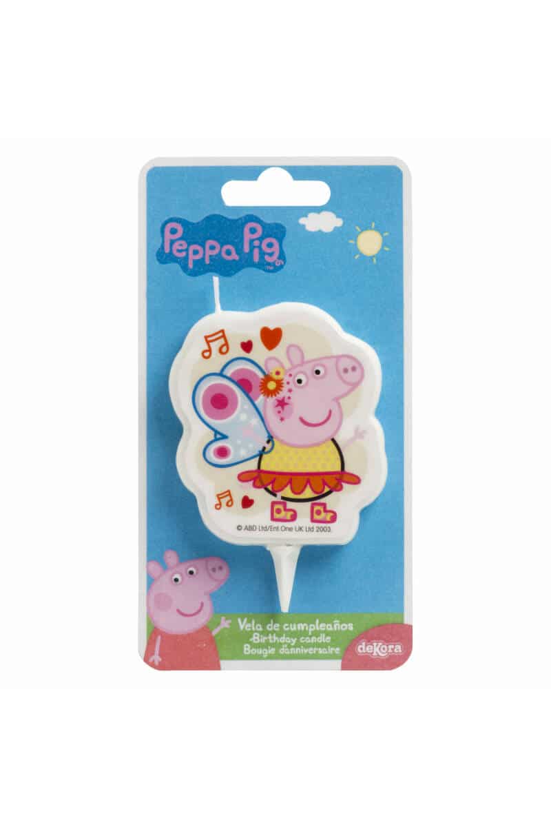 Peppa Pig 2D Birthday Candle - 7.5cm