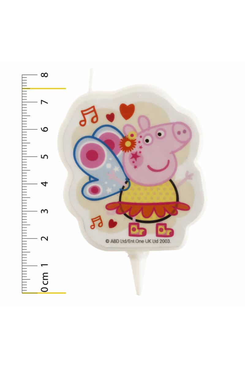 Peppa Pig 2D Birthday Candle - 7.5cm