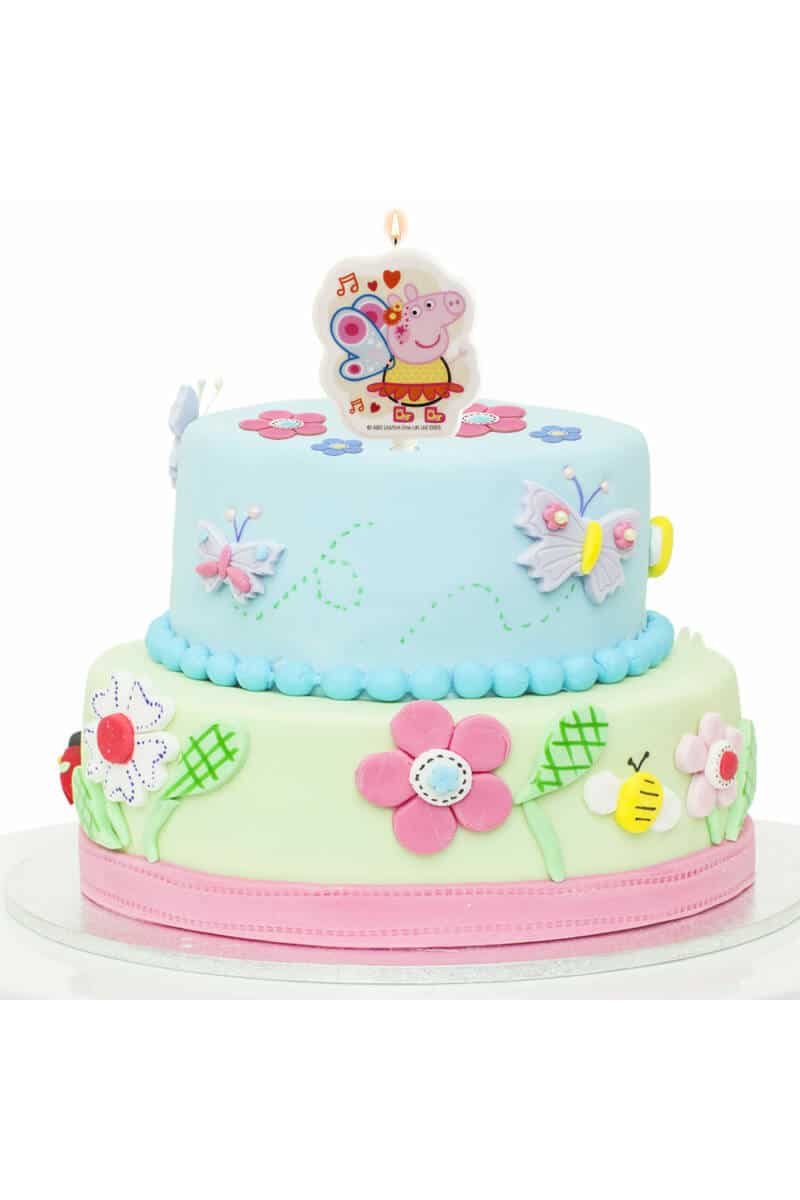 Peppa Pig 2D Birthday Candle - 7.5cm