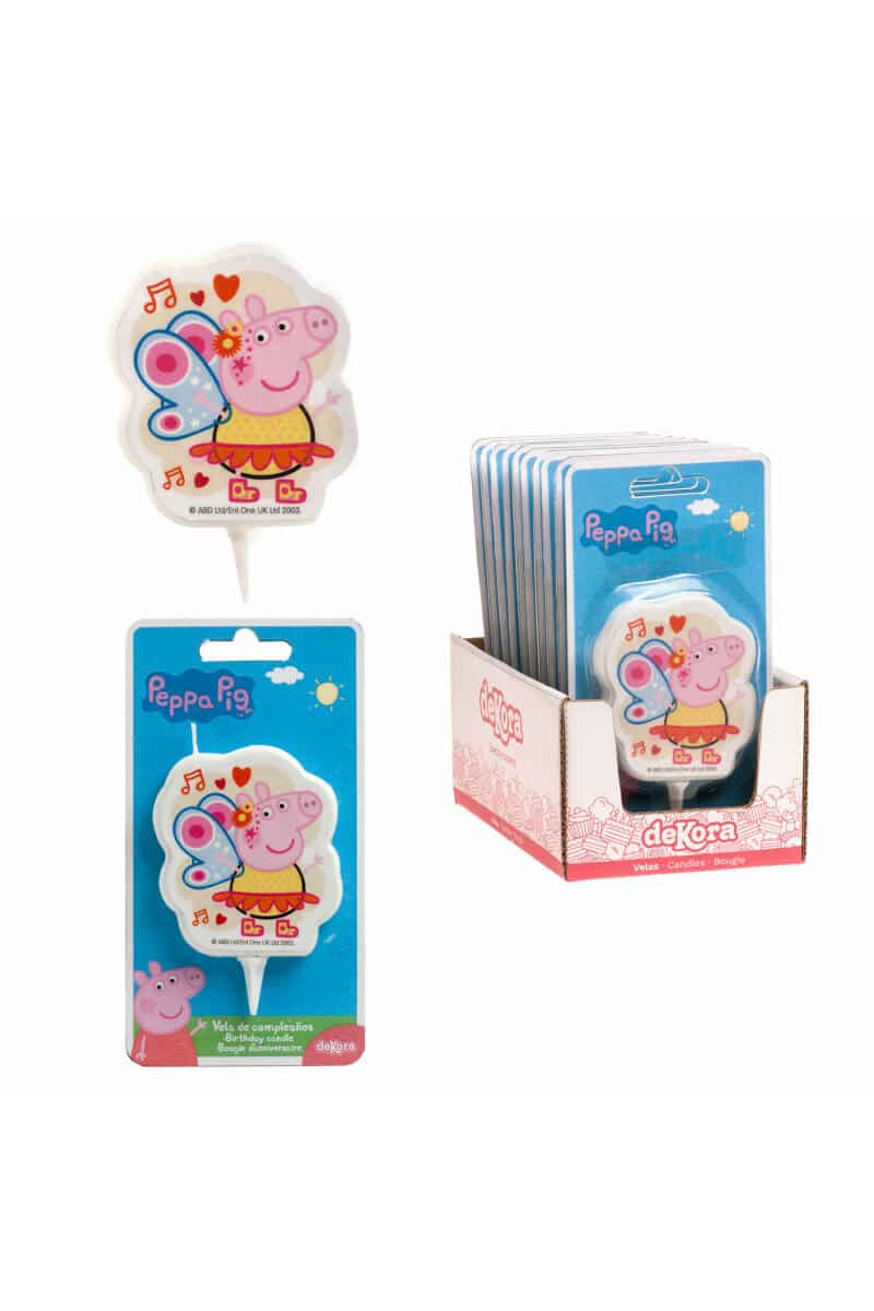 Peppa Pig 2D Birthday Candle - 7.5cm