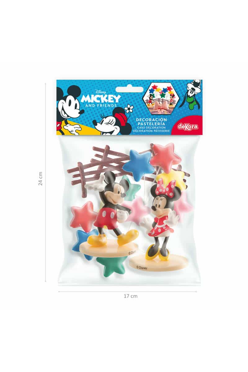 Disney Mickey & Minnie Cake Topper Decoration Kit (229621)