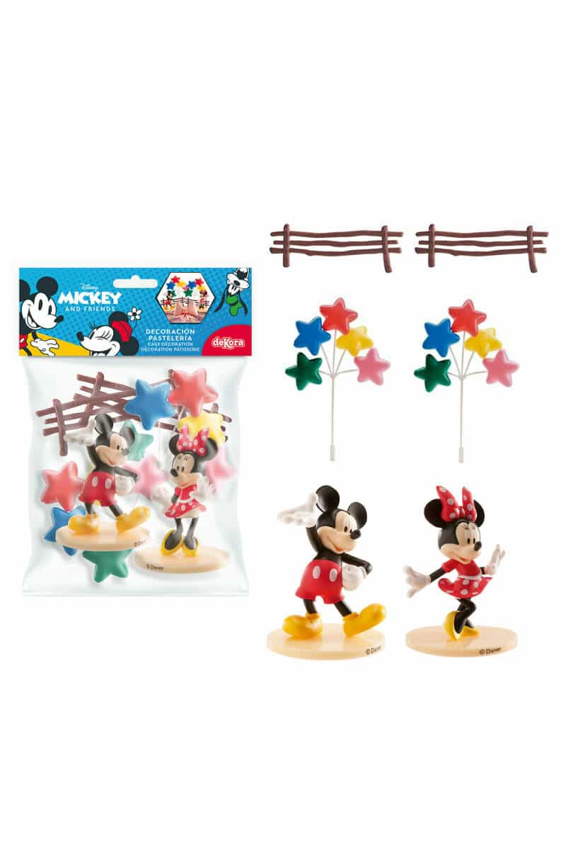 Disney Mickey & Minnie Cake Topper Decoration Kit (229621)