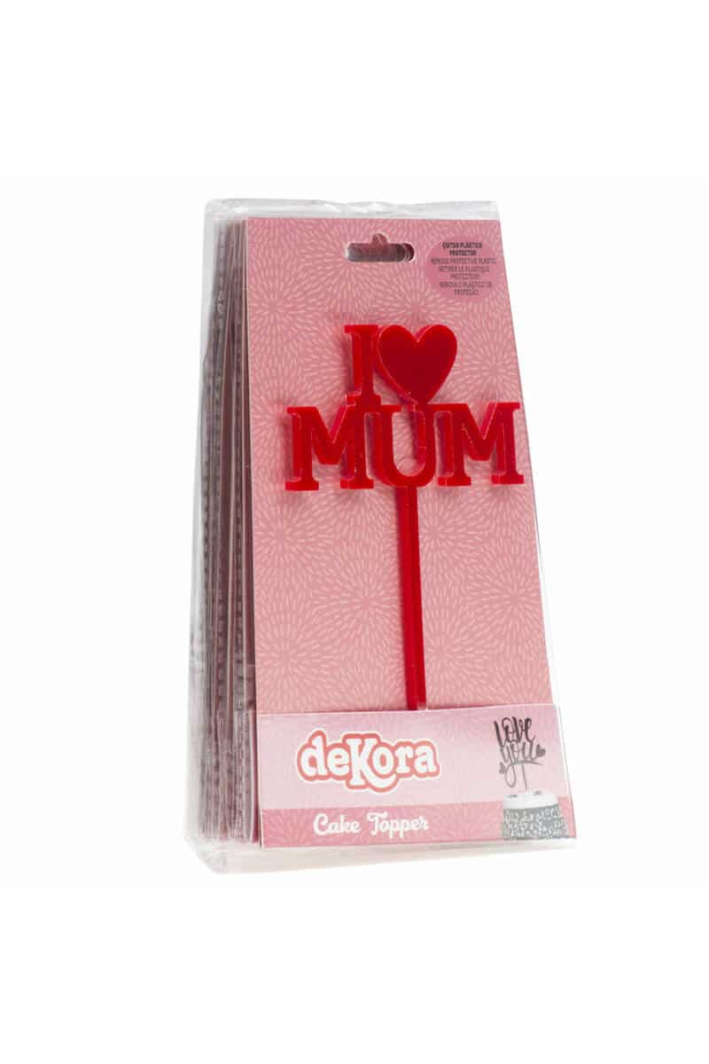 Cake Topper Mother's Day - 12x9.9cm