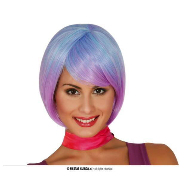 Purple Disco Lila Wig - Adult One Size