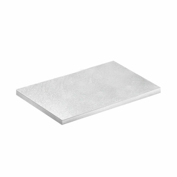 Rectangular Aluminum Cake Board Silver - 350x250x12mm