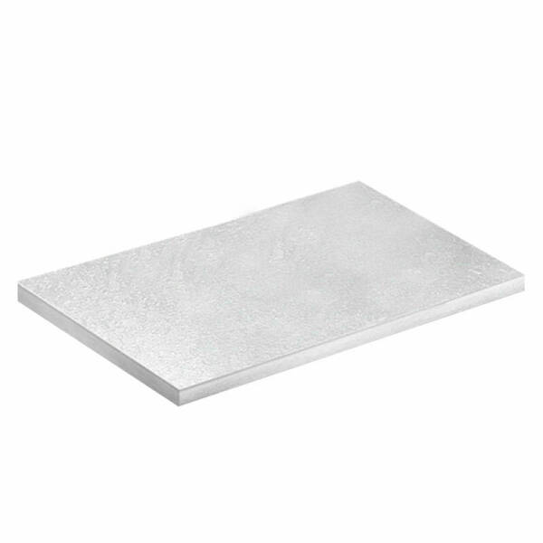 Rectangular Aluminum Cake Board Silver - 350x300x12mm
