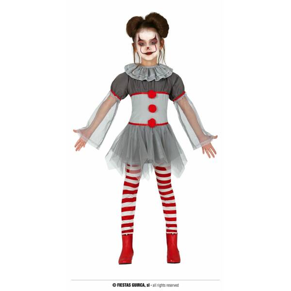 IT Bad Clown Girl - Age 5 to 6 Years