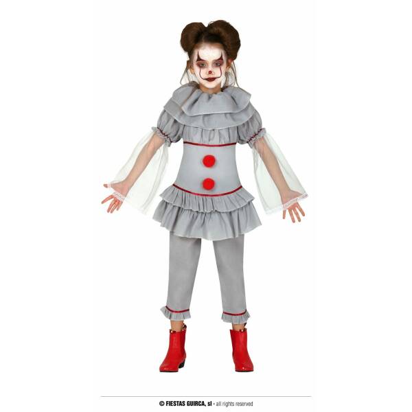 IT Crazy Clown Girl - Age 5 to 6 Years