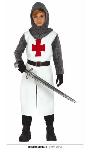 Knight Templar Boy - Age 5 to 6 Years