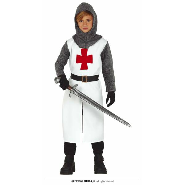 Knight Templar Boy - Age 5 to 6 Years