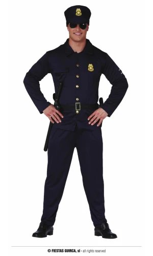 Cool Police Officer - Adult Size Medium