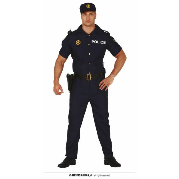 Mr Police Officer - Adult Size Large