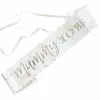 Floral Rose Gold Mummy To Be Baby Shower Sash