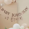 Bunting - Customisable Baby in Bloom - Foiled