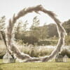 Copper Round Wedding Arch