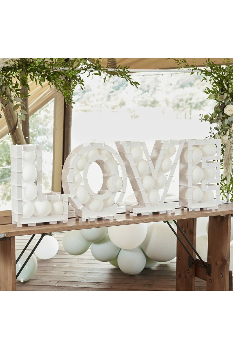 Love Balloon Mosaic Stand