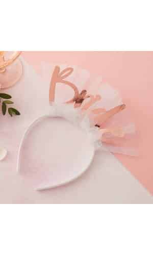 Bride To Be Hen Party Veil Headband