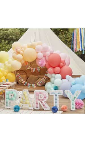 Party Balloon Mosaic Stand
