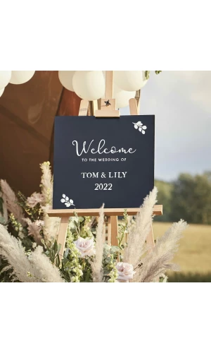 Customisable Chalk Board Sign