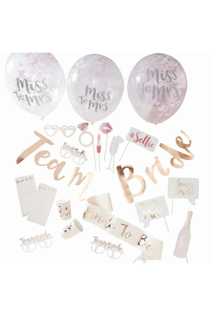 Rose Gold Hen Party In A Box