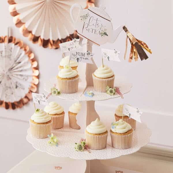 Teapot Tassel Afternoon Tea Cake Stand