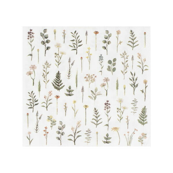 Afternoon Tea Floral Napkins