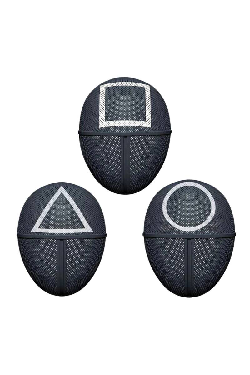 Squid Game Mask (Assorted) Adult One Size - 1pk