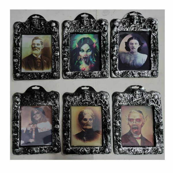 Halloween Hologram Photo Frame (Assorted) 20x26cm