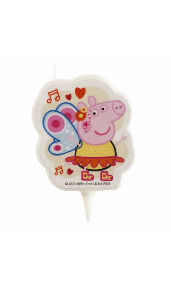 Peppa Pig 2D Birthday Candle - 7.5cm