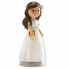 Communion Girl Cake Topper Elena - 13cm