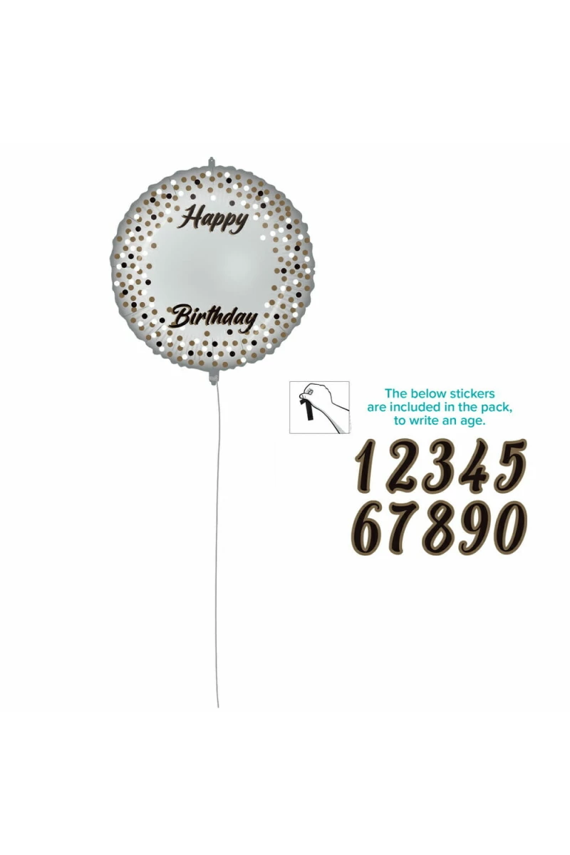 Milestone Foil Balloon (46cm / 18") - 1pk