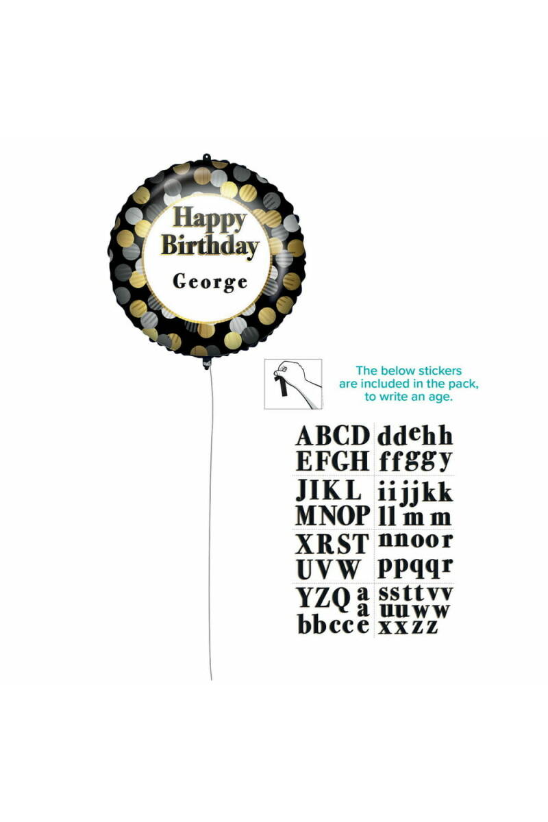 Milestone Foil Balloon 18" - 1pk
