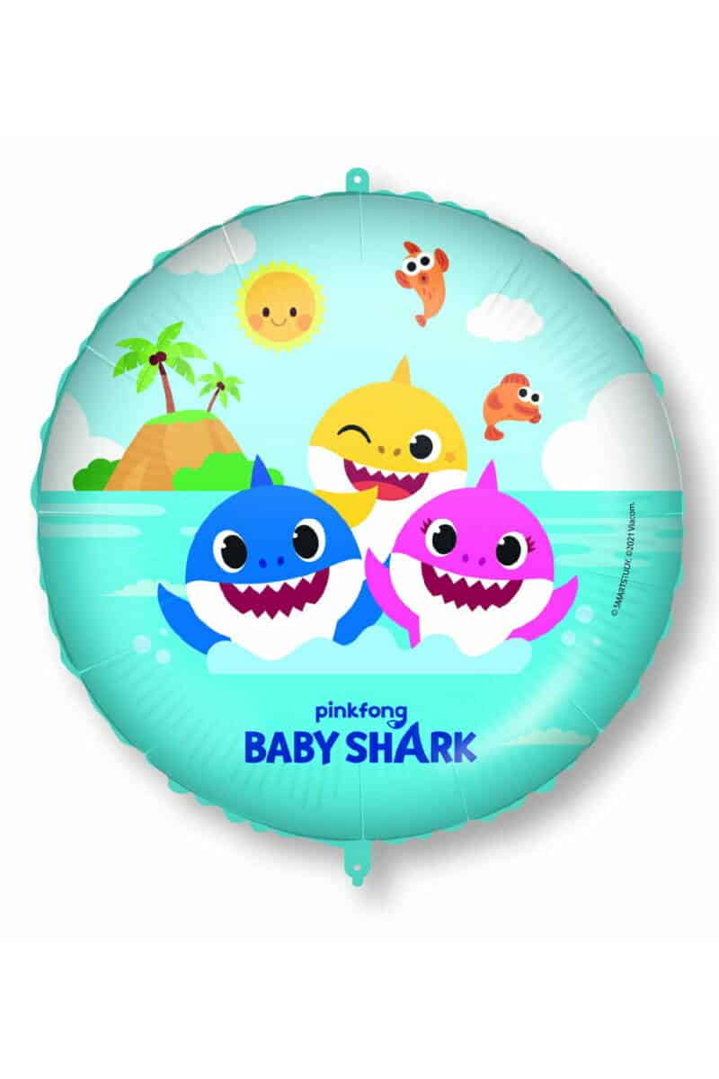 Baby Shark Foil Balloon - 1pk