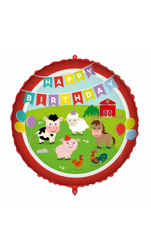 Farm Foil Balloon 18" - 1pk