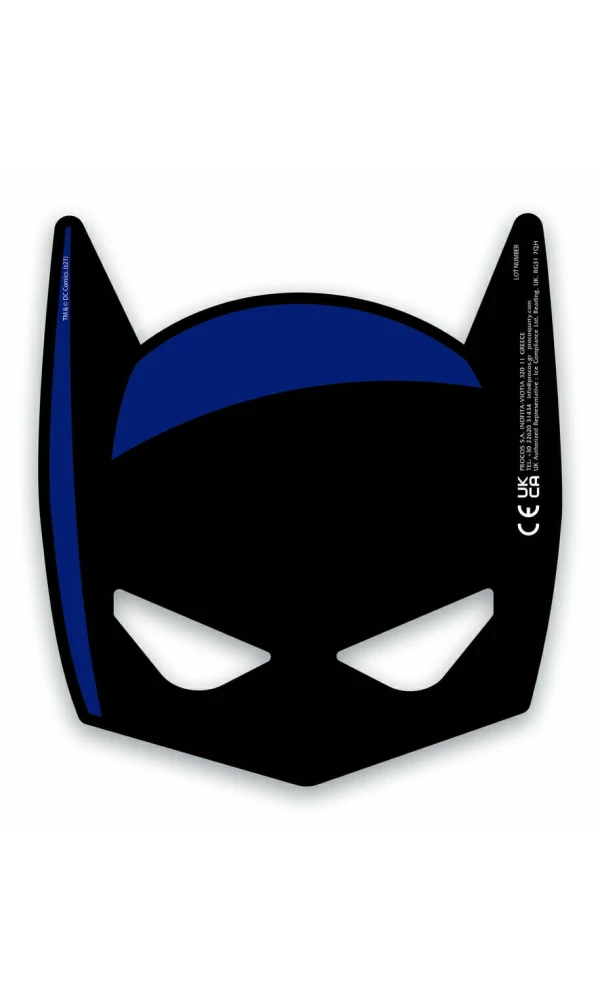Batman Rogue Rage FSC Die-Cut Paper Masks - 6pk