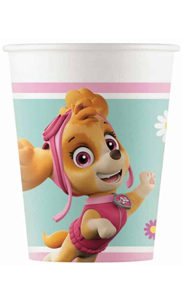Paw Patrol Skye And Everest FSC Paper Cups 200ml - 8pk