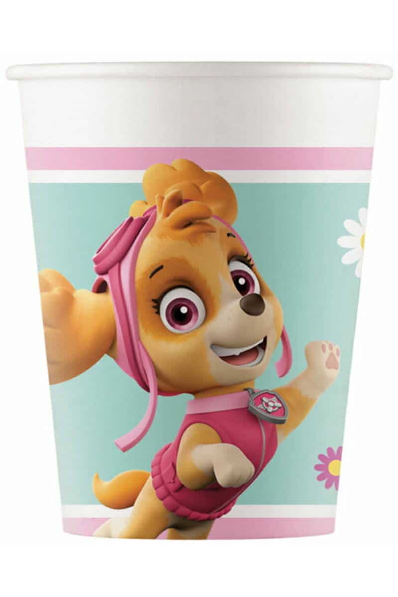 Paw Patrol Skye And Everest FSC Paper Cups 200ml - 8pk